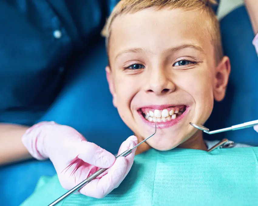 Pediatric dental visit for a child age 5 and older in Woodridge
