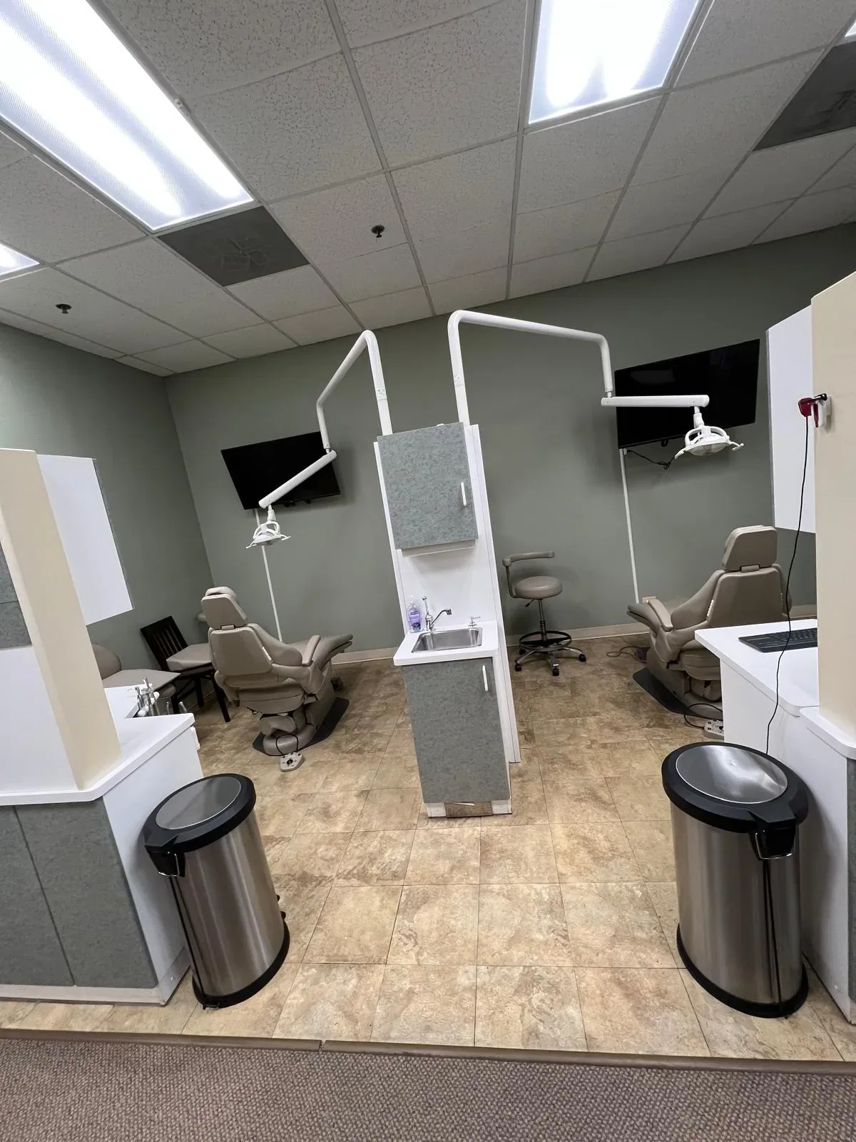 Treatment room at Urban Dental Care in Woodridge